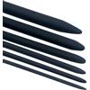 CoundCo Set 6 Dilatatori Uretrali in Silicone - 330 mm con - Plug Flessibile per Stimolazione Uretrale Maschile
