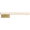 PFERD 43698012 Spazzola manuale HBZ | 3 file di filo di ottone ø 0,15 - per candele