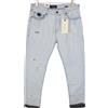 Scotch & Soda Dean Jeans Uomo W32/L32 Blu Denim Elasticizzati Sciolto Taper