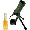 Generico Beer Bottle Mortar Bottle Opener, 51mm Mortar Push Down Action Bottles Cap Launcher, Funny Heavy-Duty Cap Launcher, Hands-Free Bottles Opener Tool for Home Bar, Party and Man Cave Desk Decor