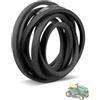 YUANTUO Cinghia di trasmissione M155885 adatta per John Deere L100 L130 LA100 LA110 LA135 X110 Cinghia trapezoidale resistente
