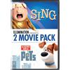 Universal Pictures Home Entertainment Illumination Presents: 2-Movie Pack (Sing / The Secret Life of Pets) (DVD)