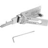 iPalamila SC1 - Chiave 2 in 1 per auto, colore: Argento