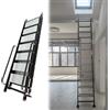Generic Scala per Soppalco Scale per Soffitta Lunghe, Scala Pieghevole per Soffitta per Botola sul Tetto, Scala in Alluminio per Soffitta, Scale Antincendio,N(Size:9 step-275cm(9ft))