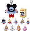 POP MART Stitch Adventure Series, portachiavi Blind Box - Peluche in vinile, ciondolo per borsa, da collezione, per feste di compleanno per bambini e adulti, scatola singola
