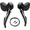 Generico Compatibile con Leva Dual Control for Bici da Strada Shimano R2000 R3000 4700 R7000, Set 2x8/9/10/11 velocità Sinistra E Destra,Componenti(ST-4700)