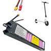 HJGHY Batteria al Litio per Scooter 36V 6Ah 7.8Ah 8.7Ah 9.6Ah Pacco Batteria al Litio con connettore JST 36 Volt Batteria di Ricambio per Motore Hoverboard M365,36v9.6ah