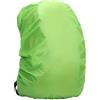 Generico Zaino con copertura antipioggia in tessuto di nylon con fibbia antiscivolo per campeggio escursionismo (Black 70x40cm)