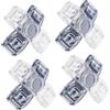 Lurrose 8 Clip per Occhialini da Nuoto in Plastica con Sgancio Rapido, Design a Scatto Affidabile per Regolazione Facile e Comfort Nuoto in Mare