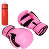 Generico Guantoni Da Boxe Donna - Guanti Protettivi Traspiranti in PU Ammortizzanti,Attrezzatura per Allenamento di Boxe e Sparring,Per Donne Uomini Adolescenti Kickboxing MMA Allenamento Marziali Sport C