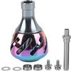 SHPKLO Manopola per mulinello da pesca, manopola in metallo colorato di ricambio, accessori da pesca resistenti in metallo ad alta densità, facile da installare, adatta sia all'acqua (S550 ml 8000 mAh)