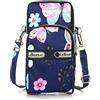 Generico Neutral Nylon Impermeabile Studenti Stampa Sport All' Borsa Da Braccio Borsa Da Borsa A Tracolla (B One Size)