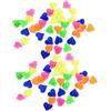 ReachMall 72 perline per raggi delle ruote della bicicletta, clip in plastica ABS colorata, decorazione rotonda, accessori per montagna