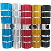 ReachMall Pedane estese in lega di alluminio da 70 mm 100 mm con scanalatura a onda antiscivolo cava per mountain bike asse ruota posteriore ciclismo
