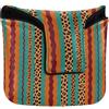 GuoChe Mallet - Copritesta magnetico per putter, unisex, in pelle PU, turchese, messicano, con motivo leopardato