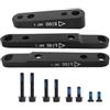 ReachMall Adattatore per freno a disco in lega di alluminio, montaggio piatto, convertitore resistente all'usura, per bici da strada da 140 mm e 160 mm