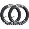 YunSCM 2PCS 45/57-203 12 1/2 pollici camera d'aria 12x1,75-2 1/4 12,5x1,75/2,25 12 1/2x2 1/4 SV32mm valvola Schrader, compatibile 12/12,5 Camera d'aria per city bike/E-bike elettrica 12 1/2x2 1/4