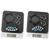ReachMall Set di adattatori per mozzo da 15 x 100 mm a 110 mm, da 12 x 142 mm a 148 mm, in lega di alluminio anodizzato, kit di conversione per forcella anteriore e posteriore