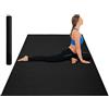 IlGruppone Tappetini YOGA - Tappeto Per Esercizi 120x180 Cm, Spessore 4 mm, Antiscivolo e Resistente - Allenamento Casa Palestra Materassino Fitness Pilates Yoga In Pvc Arrotolabile Facile Trasporto - Blu