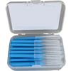 WENYOG Scovolini Dentali 30 pezzi di spazzolini interdentali for la pulizia dei denti(1.5mm Blue)