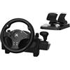 DOYO PS4 con volante da gioco, Volante per PC con vibrazione e ritorno di forza, volante PS4 a 270° con pedali, volante da gioco per PC, PS4, Xbox ONE, Xbox 360, Xbox Series X/S, PS3, Switch, Android
