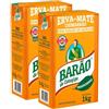 Arrifana Pack Erva Mate Tradicional Barão para tomar Chimarrão - 2x 1kg