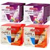 Generico Set 80 Capsule Ristora Compatibili con le Macchine ad uso domestico Nescafè®* Dolce Gusto®* 40 Infuso mirtilli frutti rossi 40 Ginseng da zuccherare