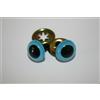 Cristallo Plastica Sicurezza Teddy Orso Occhi Inc Rondelle Peluche Fare Blu 18mm