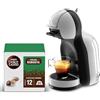 NESCAFÉ DOLCE GUSTO Krups Mini Me Macchina per Caffè Espresso e Altre bevande in capsula, Automatica, Grigio e Nero + Miscela Robusta Caffè Espresso 90 capsule