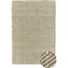 HAMID - Tappeto in Juta Alcazar 100% Fibra di Iuta Naturale Bianco, Tappeto Morbido e ad Alta Resistenza, Tessuto a Mano, Soggiorno, Camera da Letto, Tappeto Corridoio, Bianco (350x250cm)
