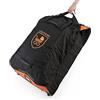Stokke PramPack, borsa da viaggio- Nero e Arancione - Proteggi il tuo passeggino quando viaggi - Leggero - Si arrotola per riporlo facilmente - Si adatta alla maggior parte dei passeggini sul mercato