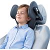 Vortix Poggiatesta auto bambini & Poggiatesta auto - 360° girevole, ergonomico, morbida schiuma memory - Supporto collo guida & protezione testa sonno - adulti/bambini - 2026 Nuovo