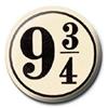 Harry Potter Badge 9 3/4 2 cm