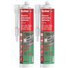 Fischer KD ULTRA 60 Bianco, Adesivo Polimerico Sigillante, Colla MS Extra Forte Resistente agli Agenti Atmosferici, per Giunzioni Resistenti nel Tempo Soggette a Movimento, per Esterni e Interni