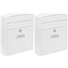 Arregui Cassetta Postale per Esterni in Acciaio Inox, Dimensione S (28.5 x 24 x 9.5 cm) (Confezione da 2)