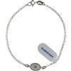 Holyart Bracciale argento 925 Madonna di Lourdes
