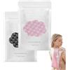 VELAJA Asciugamano Esfoliante Doccia Antibatterico, 120 x 28 cm Lungo, Luffa Asciugamano Esfoliante, Doppio Lato per Pulizia Corpo, Accessori Doccia Esfolianti per Uomo e Donna, African Net Sponge