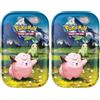 Pokémon: miniscatola da collezione Espansione Megaevoluzione - Ascesa Eroica (Clefairy e Chikorita) del GCC Pokémon (1 foglio adesivi, 1 carta illustrazione della miniscatola e 2 buste espansione)