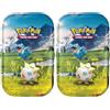 Pokémon: miniscatola da collezione Espansione Megaevoluzione - Ascesa Eroica (Togepi e Totodile) del GCC Pokémon (1 foglio adesivi, 1 carta illustrazione della miniscatola e 2 buste espansione)