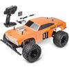 Carson Torque Beast - 1:10 RC Buggy 100% RTR, 2WD trazione posteriore, telecomando da 2,4 GHz, motore spazzolato tipo 390, 30 km/h, batteria agli ioni di litio 7,4 V 1500 mAh, illuminazione a LED