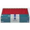 METRO Professional Candele da Tavola, Paraffina Rosso, 21,5 x 180 mm, 100 Pezzi, Durata 6 Ore