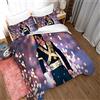 Ste-X 60 Cotone A Fiocco Lungo Michael Jackson, Cantante Idol 3 Pezzi 3D Graffiti Biancheria da Letto Copripiumino Primavera E Autunno Piumino Semplice (Stile 05,200x200cm)