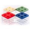 Manzoni Home - Contenitori Mattoncino - Set da 48 Pezzi Multicolore - Ideali come Bomboniere per Matrimoni, Feste di Laurea e Decorazioni Creative - Made in Italy