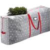 Gacqpli per albero di Natale - Contenitore antipolvere per albero di Natale, materiale durevole, impermeabile, robusta borsa per albero di Natale artificiale con manici rinforzati e cerniere