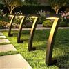 Ruhemeister Pro 2026 Moderne Luci Solari for Percorsi Dal Design Creativo, Illuminazione Solare for Percorsi, Ip65, 3500k, Sensore Crepuscolare Intelligente, Stabilità a Prova Di Tempesta, Pronte for L'uso(4pc)