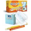 FixedNow 30 Panni Catturapolvere XXL con asta Telescopico 97 cm per Swiffer Duster - Kit Starter Piumino con Manico Swiffer Allungabile - Ricariche Swiffer, Panni di Ricambio Cattura Polvere