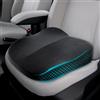EZVEZS rialzo per sedile auto per adulti, cuscino per sedile auto in memory foam per sedile del conducente, cuscino per sedile auto morbido e confortevole per sedili anteriori, cuscino ergonomico a
