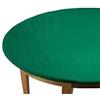 GBiancheria MOLLETTONE COPRITAVOLO SALVATAVOLO VERDE RETTANGOLARE ROTONDO QUADRATO MADE IN ITALY (Rotondo 135cm)