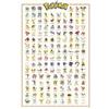 GB Eye - Poster POKÉMON Kanto 151 (versione inglese) - Prodotto ufficiale - Formato 91,5 x 61 cm - Carta laminata di alta qualità - Poster Prima Generazione