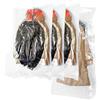 GQC - Sacchetti sottovuoto vestiti da appendere, 4 pezzi, Vacuum storage bags salvaspazio per vestiti, organizer per armadio, Sacchetti vestitii trasparente e riutilizzabile,